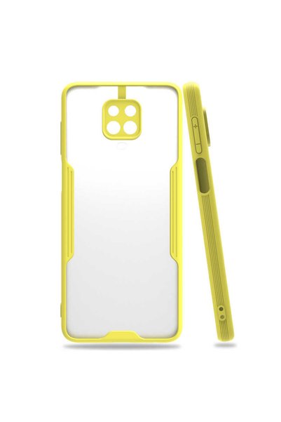 ZM STORE Xiaomi Redmi Note 9 Pro Case Camera Protected Frosted Transparent Pa...