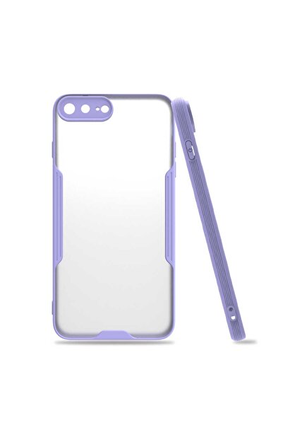 ZM STORE Apple Iphone 7 Plus / 8 Plus Uyumlu Kılıf Kamera Korumalı Arkası Buz...
