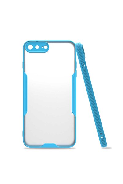 ZM STORE Apple Iphone 7 Plus / 8 Plus Uyumlu Kılıf Kamera Korumalı Arkası Buz...
