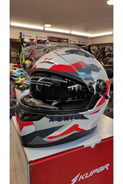 Xspeed Kupar 907 E#3 Full Face Motosiklet Kaskı Ece Ve Dot Belgeli