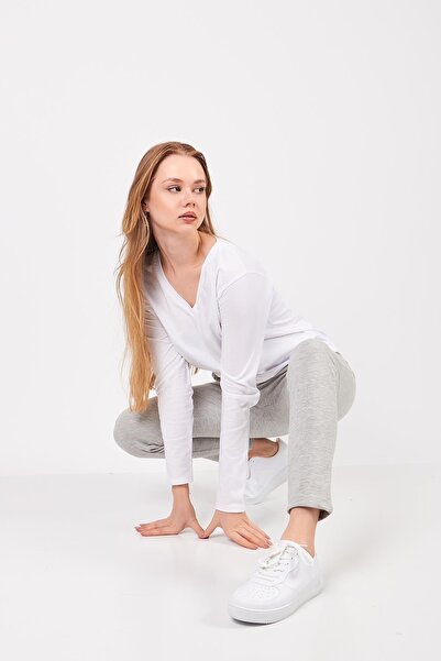 orcey بنطال رياضي نسائي بثلاثة خيوط