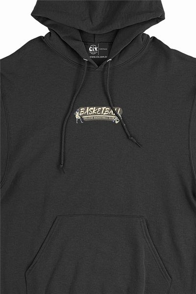 Cix Φούτερ με κουκούλα Basketball College Club Minimal Hoodie