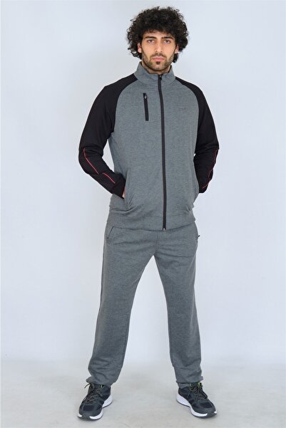 TRENDHİLL Σετ ανδρικής φόρμας από βαμβακερό ύφασμα 201507