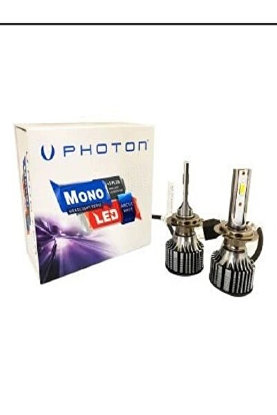 Photon Mono H7 +3 Plus Yeni Nesil Led Xenon Far Ampulu Takımı 12-24 Volt