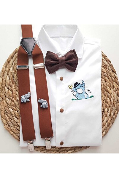 cool partyshop Elephant Concept Sling Bow Tie Shirt