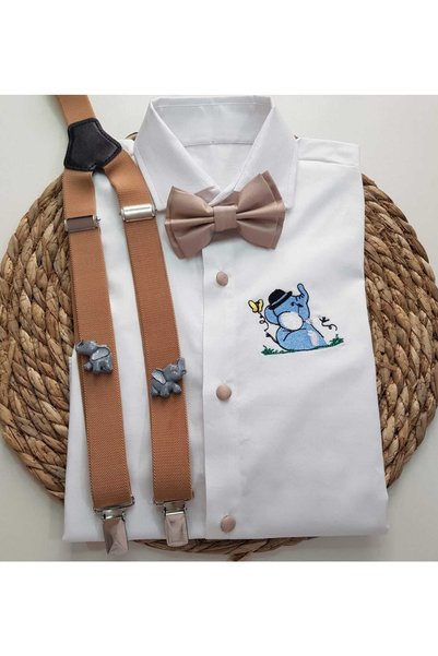 cool partyshop Elephant Concept Sling Bow Tie Shirt