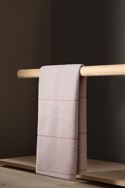 COTTONMANIA Кармин Единичен прах - Изключително мек, модерен 100% памук 50x90см. Кърпа за ръце / лице