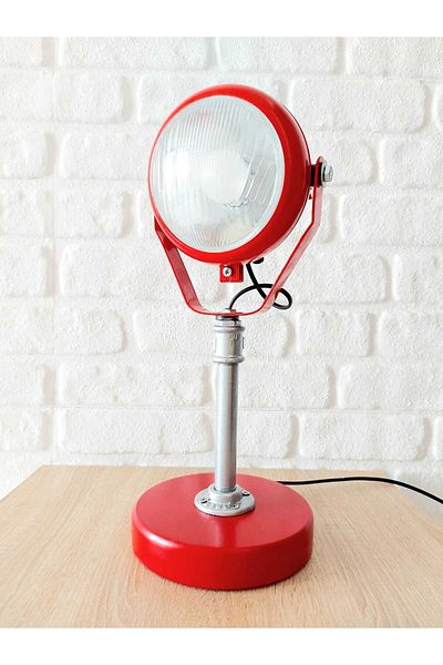 RETRO NOW Industrial Style Trailer Table Lamp - Lampshade