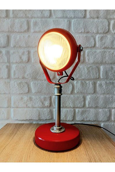 RETRO NOW Industrial Style Trailer Table Lamp - Lampshade