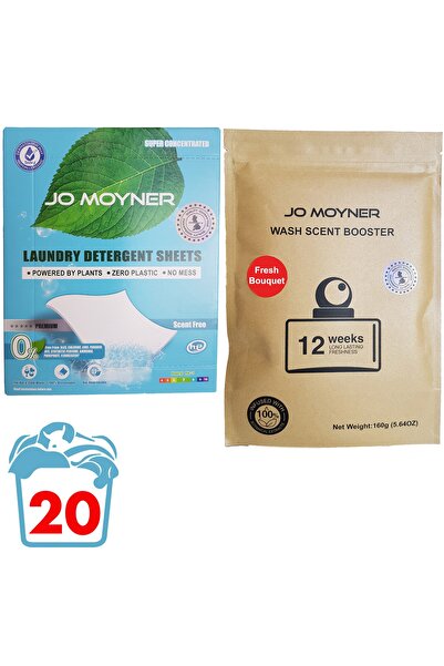 Jo Moyner Kokusuz Çamaşır Deterjanı Ve Taze Çiçekler Çamaşır Parfümü Yumuşatı...