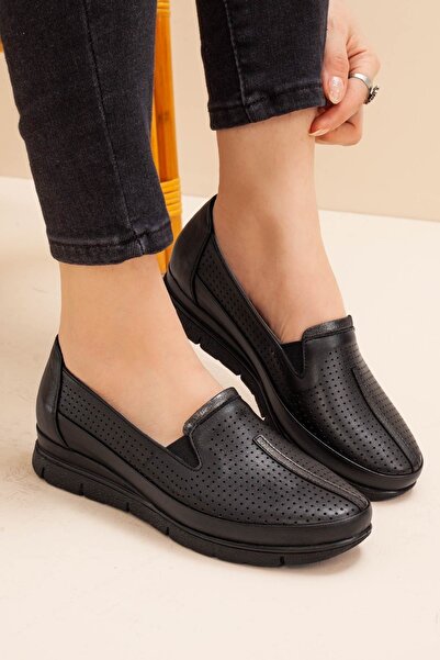 DERİMİSS Чорні шкіряні черевики