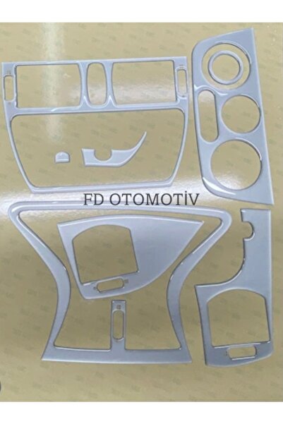 FD OTOMOTİV فيات ماريا، برافا توربيدو، وحدة التحكم، تقليم، مجموعة تغطية الصدر باللون الرمادي الفضي