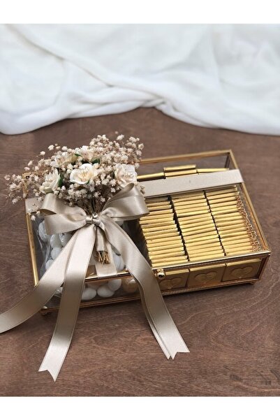 Masalsı Concept 60 Adet Madlen Kız Isteme Söz Nişan Çikolatası, 6 Adet Isimli...