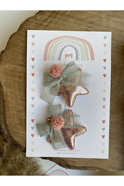 Miniminiksdesing Yıldız Aksesuarlı Toka