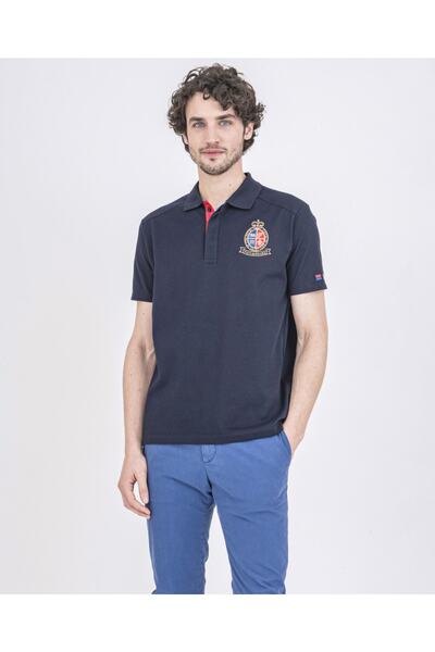 PAUL&SHARK سترة بولو محبوكة للرجال C.wقطن