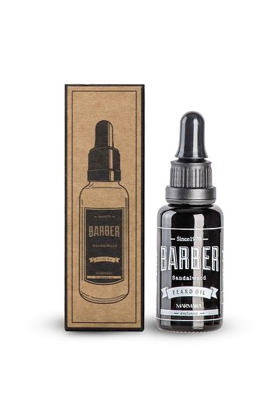 Barber Marmara 30 Ml Beard Care Oil - Sandalwood, Strengthening, Repairing