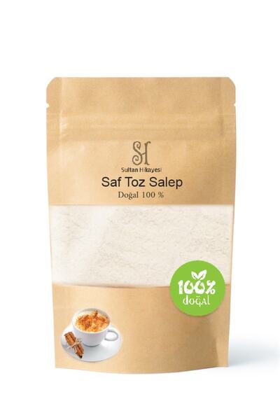 Sultan Hikayesi Doğal Saf Sahlep Toz Salep Doğal Meşhur Bucak Sahlebi Dondurma Salebi 350 Gr