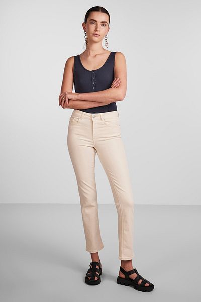 PIECES Jeans - Grau - Zigarettenschnitt