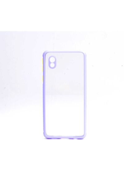 ZM STORE Samsung Galaxy A01 Core Case Glossy Transparent Kaff Cover with Corn...