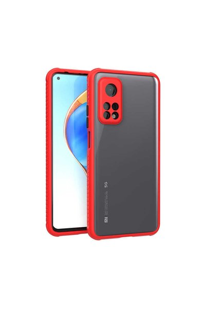 ZM STORE غلاف هاتف Xiaomi Mi 10t 5g مع زاوية وحماية للكاميرا وغطاء خلفي شفاف ...