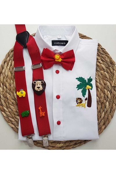 cool partyshop Saferi Concept Sling Bow Tie Shirt
