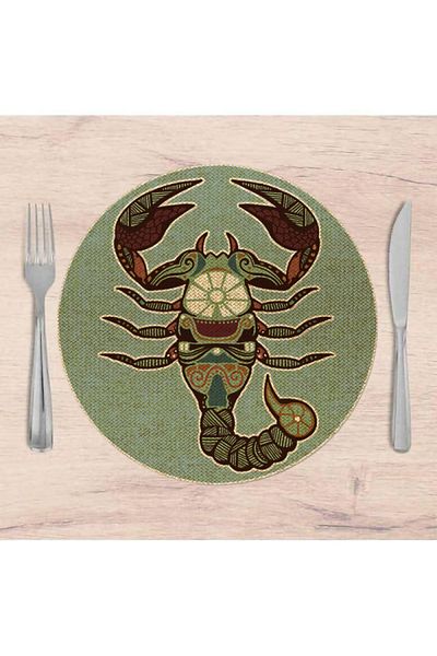 Egebella Astrology - Zodiac Sign Themed American Service - Decorative Stamp - Scorpio