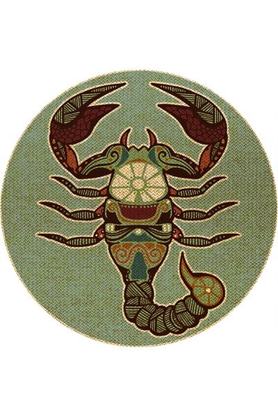 Egebella Astrology - Zodiac Sign Themed American Service - Decorative Stamp - Scorpio