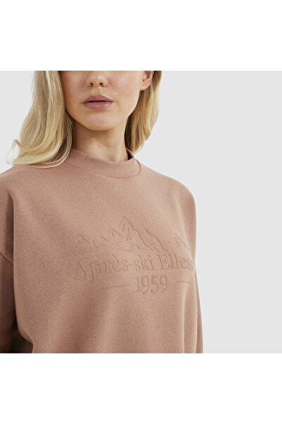 Ellesse Brown Women's / Girl's Sweatshirt
