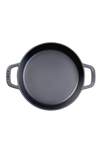 Sürel Black Round Iron Cast Iron Pan 20 Cm