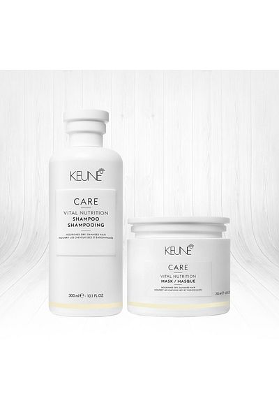 Keune Vital Nutrition Nourishing - Shampoo and Hair Mask Set