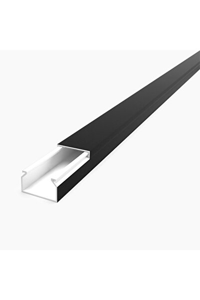 25x16 Kablo Kanalı(SİYAH) Sidem 2 Boy 4 Metre