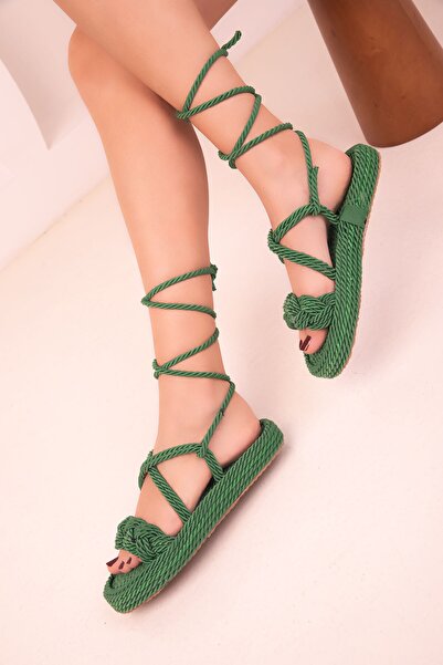 SOHO Green Women's Sandals 18092