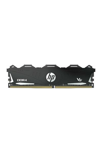 HP V6 UDIMM DDR4 3600MHz 16GB Gaming PC RAM with Cooler (Black)