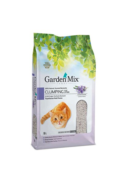 Gardenmix Kedi Kumu Bentonit Lavanta İnce – 10 L
