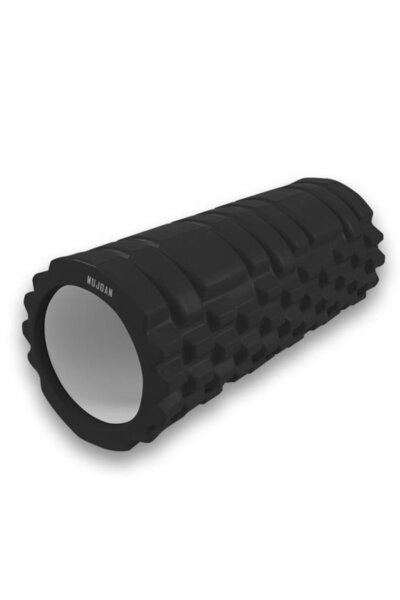 MUJGAN Tırtıklı Masaj Köpüğü Siyah Renk