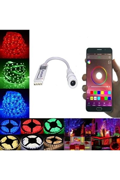 tawitec Bluetooth Rgb Şerit Led Kontrol Modül Cihazı Telefon Üzerinnden Kontrol