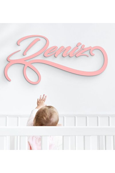 Bitmeyen Kartuş Bk Gift Kişiye Özel Isimli Ahşap Duvar Yazısı-4