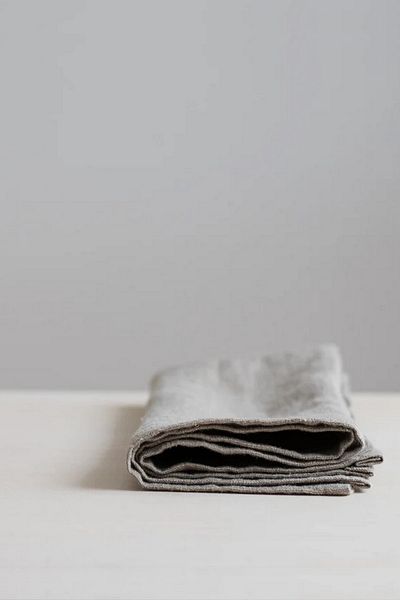 miyolin Linen 2-Piece Fabric Napkin, Linen American Service, Linen Napkin 35x45 Cm