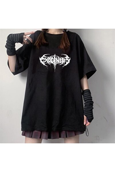 DEEFWEAR Μαύρο μπλουζάκι Unisex Oversize