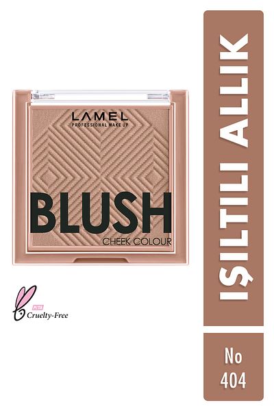 Lamel Cosmetics Lamel Shimmer Blush Blush Cheek Color No 404