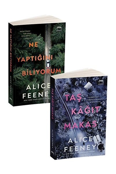 Yabancı Yayınları Taş Kağıt Makas - Ne Yaptığımı Biliyorum / Alice Feeney 2 K...