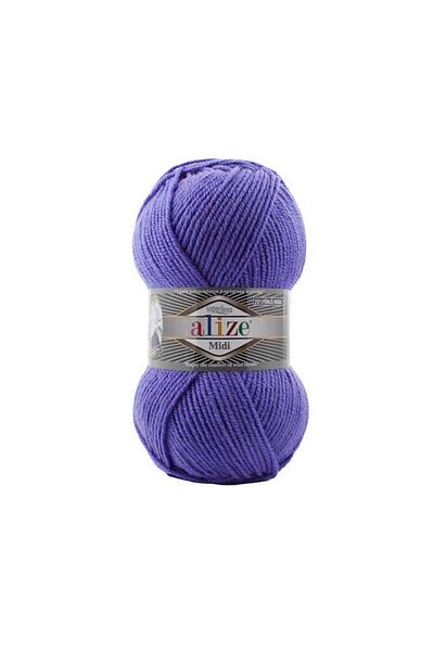 Alize Süperlana Midi Flower Print 851 Πλεκτό στο χέρι - Γιλέκο και νήμα ζακέτα