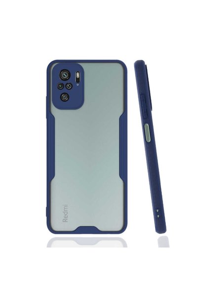 ZM STORE Xiaomi Redmi Note 10S Case Camera Protected Frosted Transparent Parf...