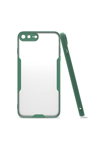 ZM STORE Apple Iphone 7 Plus / 8 Plus Uyumlu Kılıf Kamera Korumalı Arkası Buz...