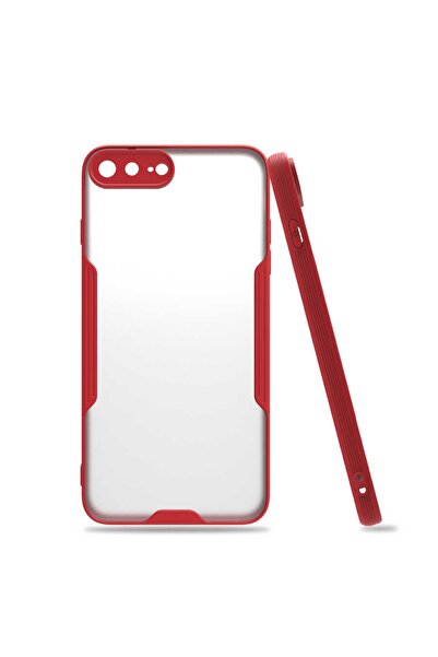 ZM STORE Apple Iphone 7 Plus / 8 Plus Uyumlu Kılıf Kamera Korumalı Arkası Buz...