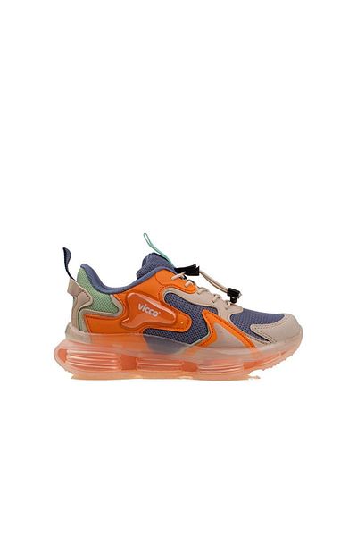 Vicco Orange Mask Comfortable Unisex Kids Sneakers