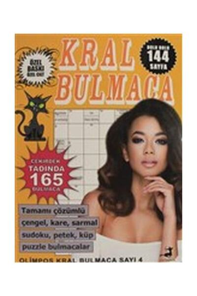 Olimpos Yayınları Celal Kodamanoğlu-kral Bulmaca Sayı 4 9786059609463 - Celal...