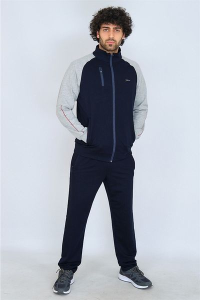 TRENDHİLL Σετ ανδρικής φόρμας από βαμβακερό ύφασμα 201507