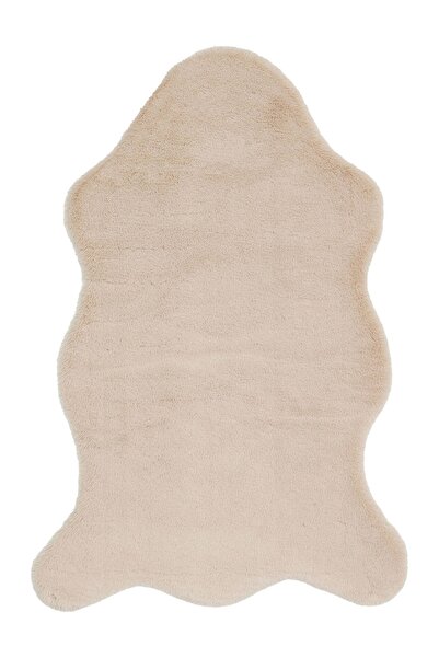 Eko Halı Mollis New Mls Beıge Yumuşak Dokulu Üst Kalite Yıkanabilir Tavşan Po...