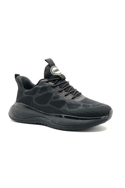 GAMELU Ανδρικά παπούτσια Ital 23ym Gruff Black Orthopedic